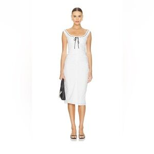 MAJORELLE Carmen Midi Dress